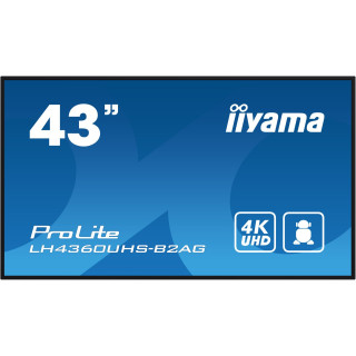 IIYAMA 43  3840x2160 500cdm² 3x HDMI USB 2x 10W wifi